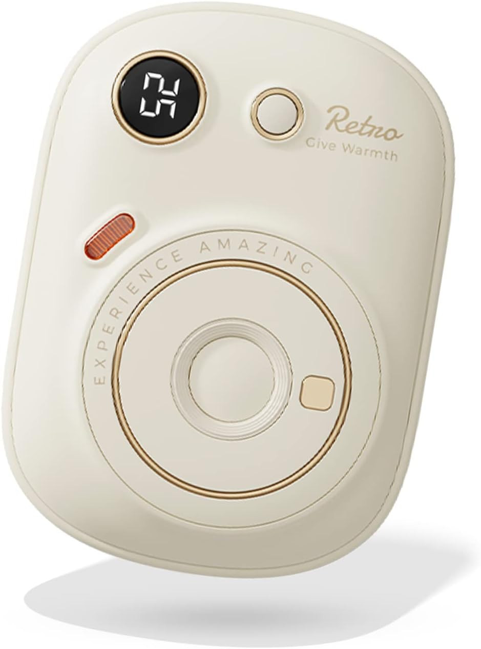 Hand Warmers Rechargeable, 10000mAh Portable Electric Hand Warmer Power Bank, 3 Levels Adjustable... | Amazon (US)