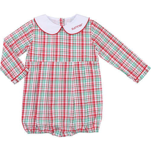 Christmas Plaid Bubble | Cecil and Lou