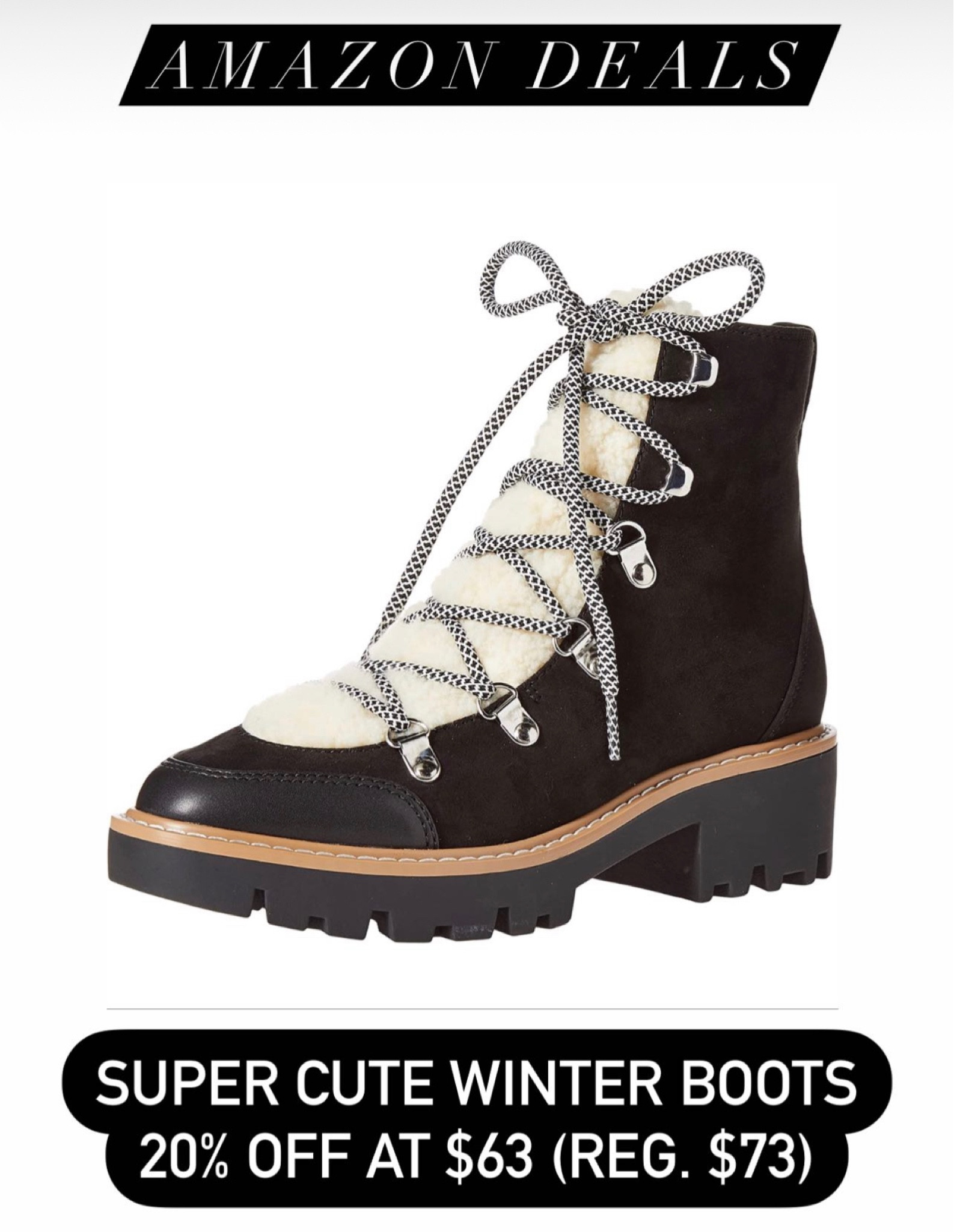 The Drop Sherpa lined winter boots only $63 (reg. $80) - winter fashion - winter style - Amazon Deals - Amazon Fashion - Amazon Finds 

#LTKSeasonal #LTKshoecrush #LTKsalealert