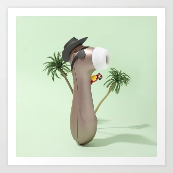 Pirate buddy Art Print | Society6