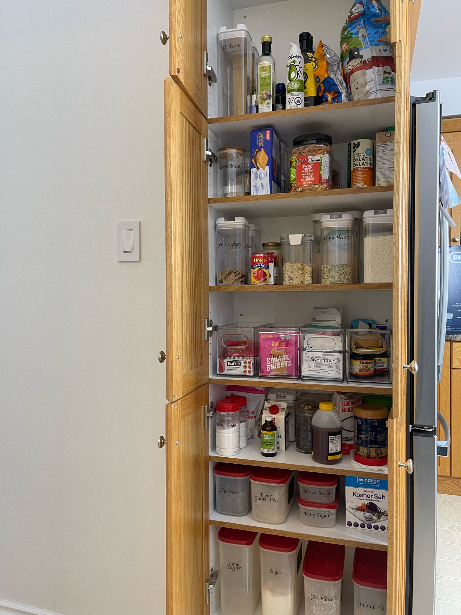 Small Pantry / Kitchen Organization Favs
Make sure to measure your space before purchasing containers! Our Rubbermaid containers are ancient and have been revamped to a better air tight / sealed container.  

Bamboo organizers, idesign pantry organizers, spice jar organizers, small house organization, organize ideas, organization ideas 2025, affordable organizers, affordable pantry and kitchen organizing 

#LTKSaleAlert #LTKFindsUnder50 #LTKHome