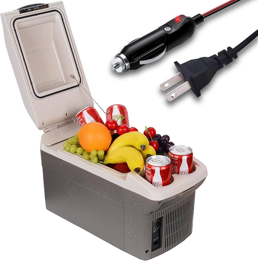 12V Car Refrigerator Cooler/Warmer 8 Quart (9L) 41℉~149℉,12 Volt DC &110V AC, Electric Car Fr... | Amazon (US)