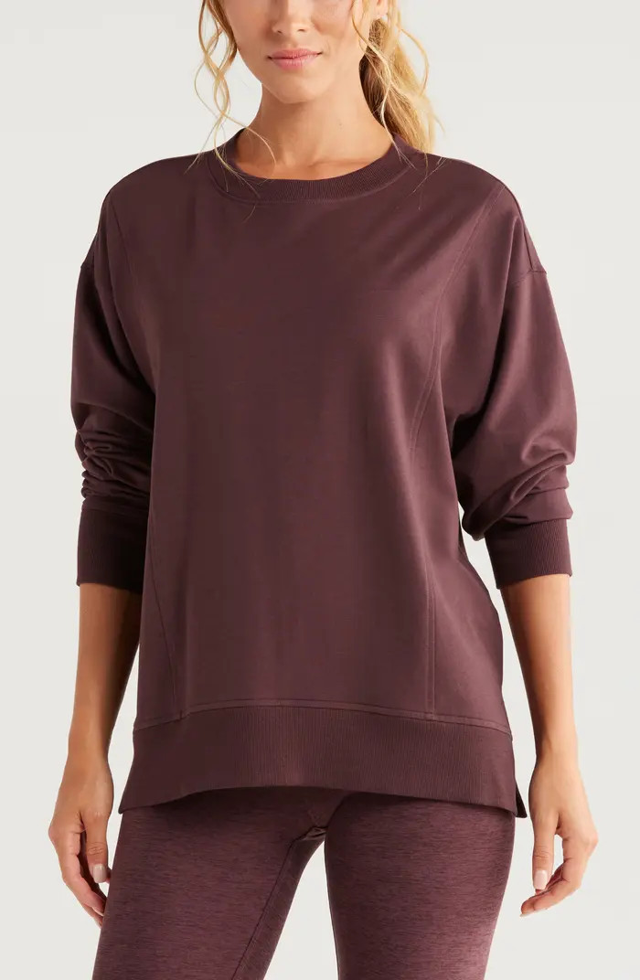 Luxe French Terry Sweatshirt | Nordstrom