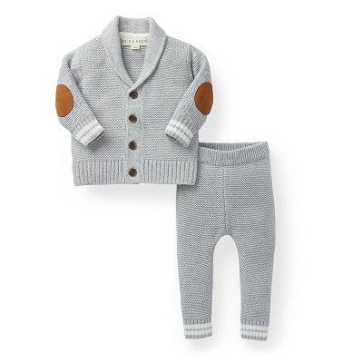 Hope & Henry Layette Cardigan and Sweater Leggings Set, Infant | Target