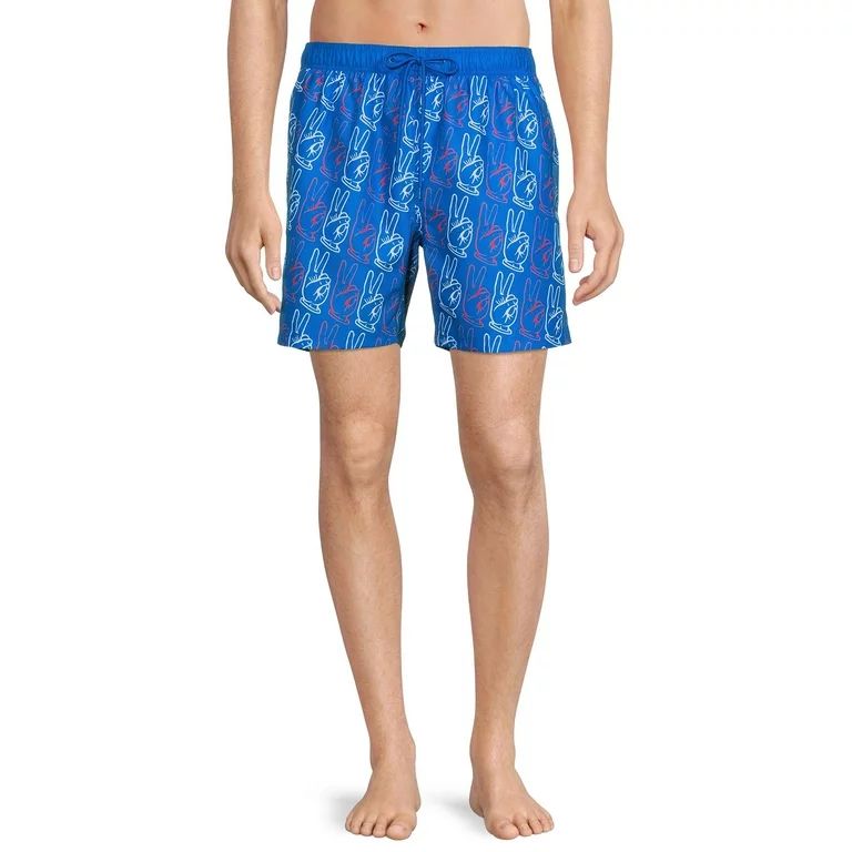 Way to Celebrate Men's Americana Swim Trunks, Sizes S-3XL | Walmart (US)