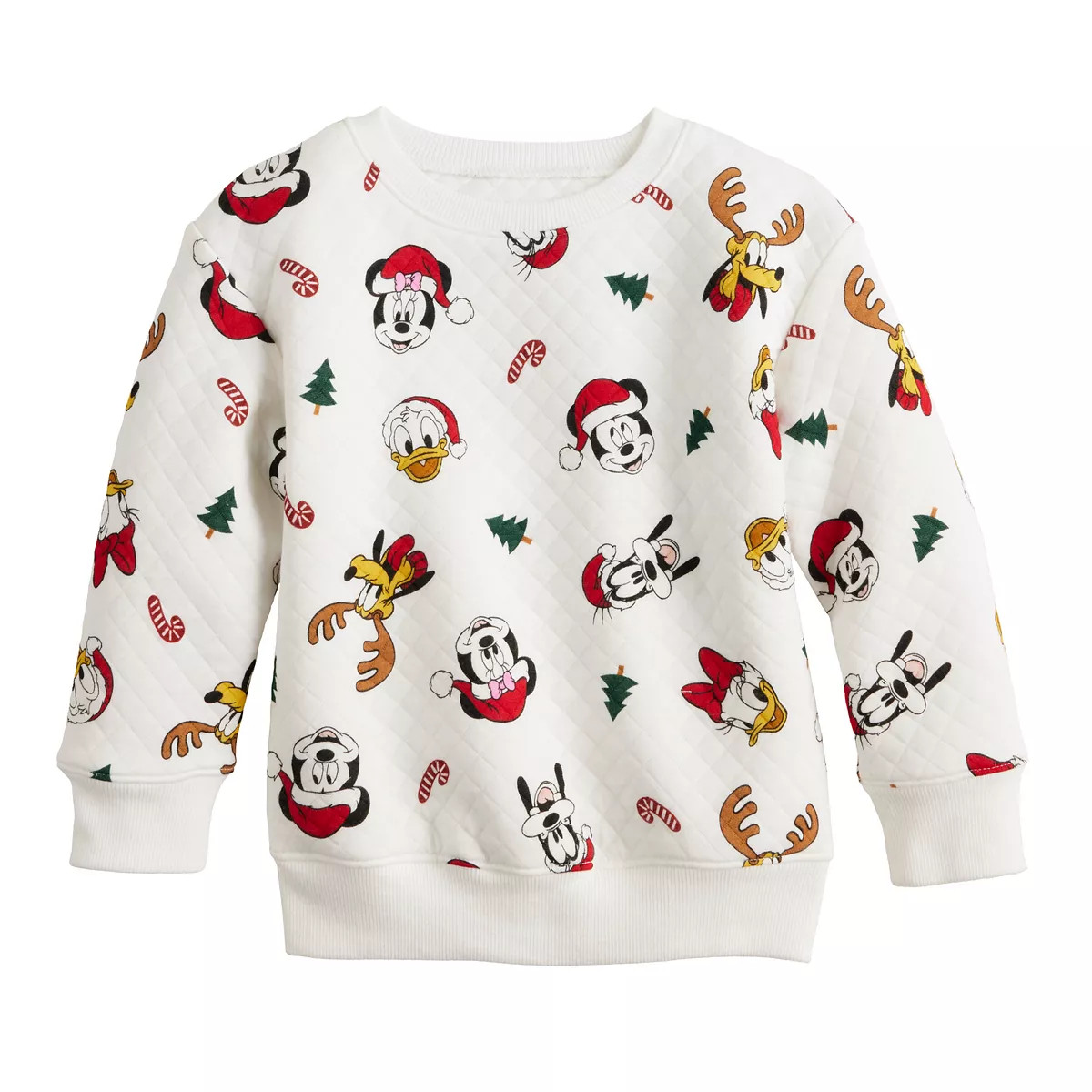 Disney's Mickey Mouse & Friends Baby & Toddler Girl Fleece Holiday Graphic Sweatshirt by Jumping ... | Kohl's