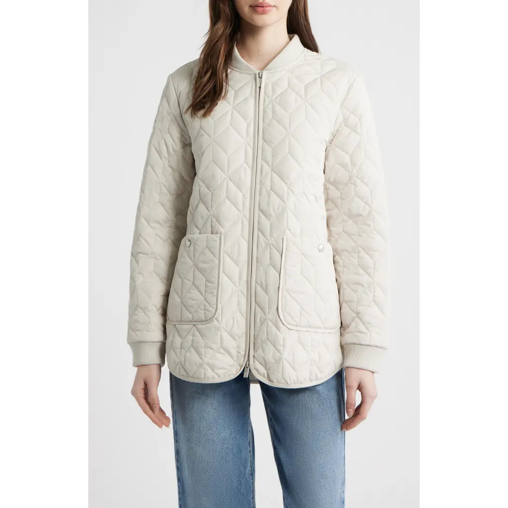 Ilse Jacobsen Art Quilted Coat in Kit at Nordstrom Rack, Size 44 | Nordstrom Rack
