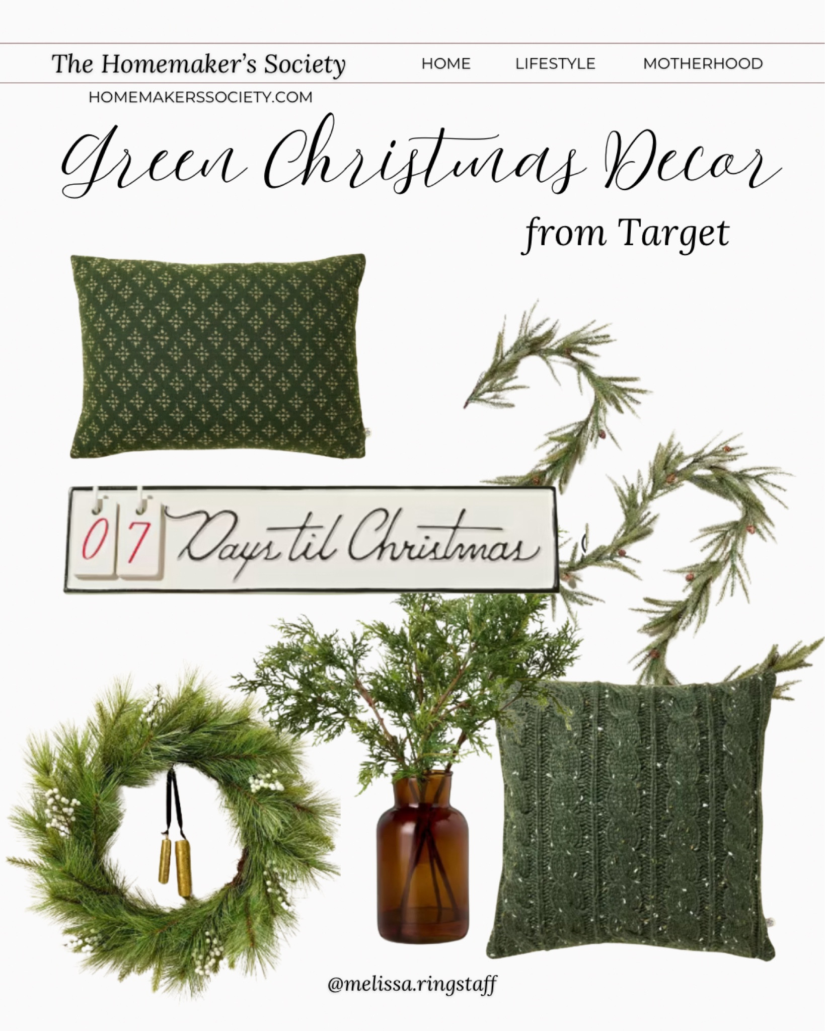So many pretty Christmas items in the color green at Target this year! 

#LTKHoliday #LTKSeasonal #LTKSaleAlert
