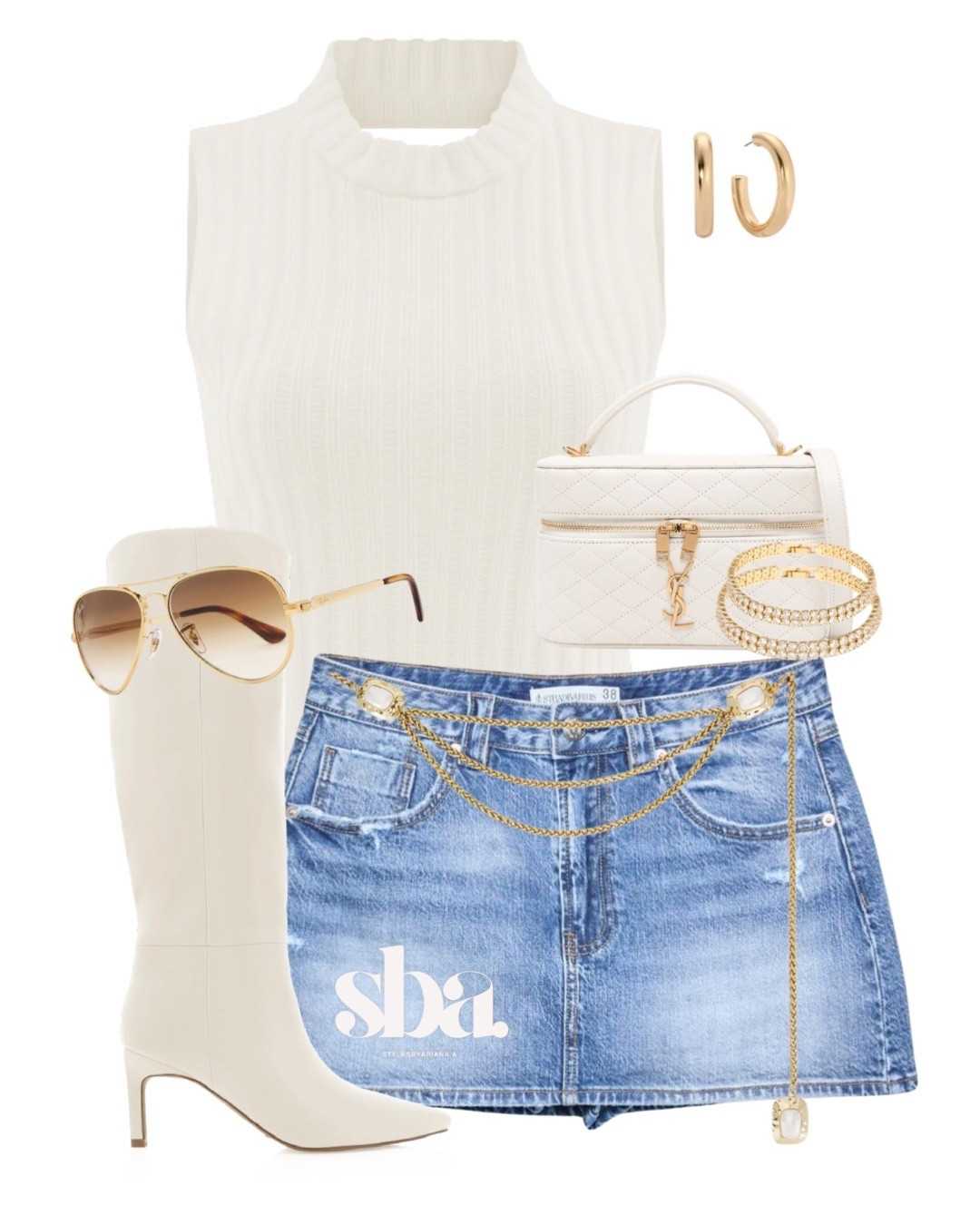 Fall neutrals with a golden touch ✨

fall outfit, denim skirt, chic fall style, fall fashion inspo, white boots, fall neutrals, transitional outfit, fall layering, casual chic, modern fall look, fall capsule wardrobe, elegant fall style, gold accessories, fall street style, neutral fall outfit, weekend style, city chic outfit, fall essentials, knit top outfit, denim mini skirt, fall outfit inspo, chic daytime look, stylish fall trends, capsule fall fashion, fall outfit ideas


#LTKStyleTip #LTKSeasonal