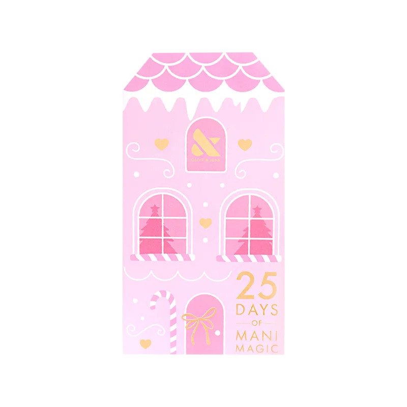 Olive & June 25 Days of Nails Christmas Advent Calendar with Mini Nail Polish, Tools, Treatments,... | Walmart (US)