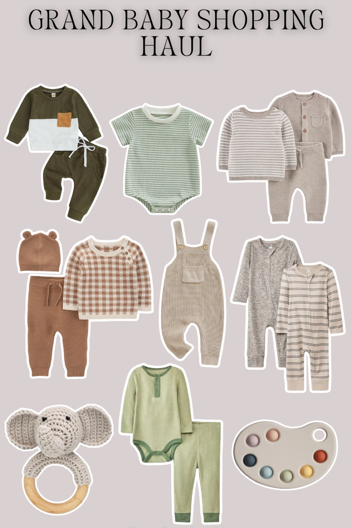 Did a little shopping for my future grandson and thought these clothes were so cute! Linking my finds since it's hard to find good baby boy items!		