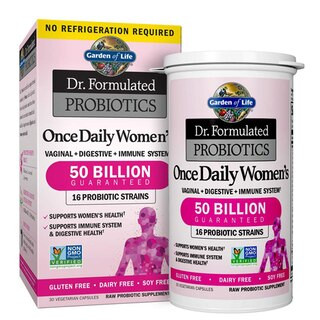 Garden of Life Dr. Formulated Probiotics Once Daily Women's -- 50 billion - 30 Vegetarian Capsu... | Vitacost.com