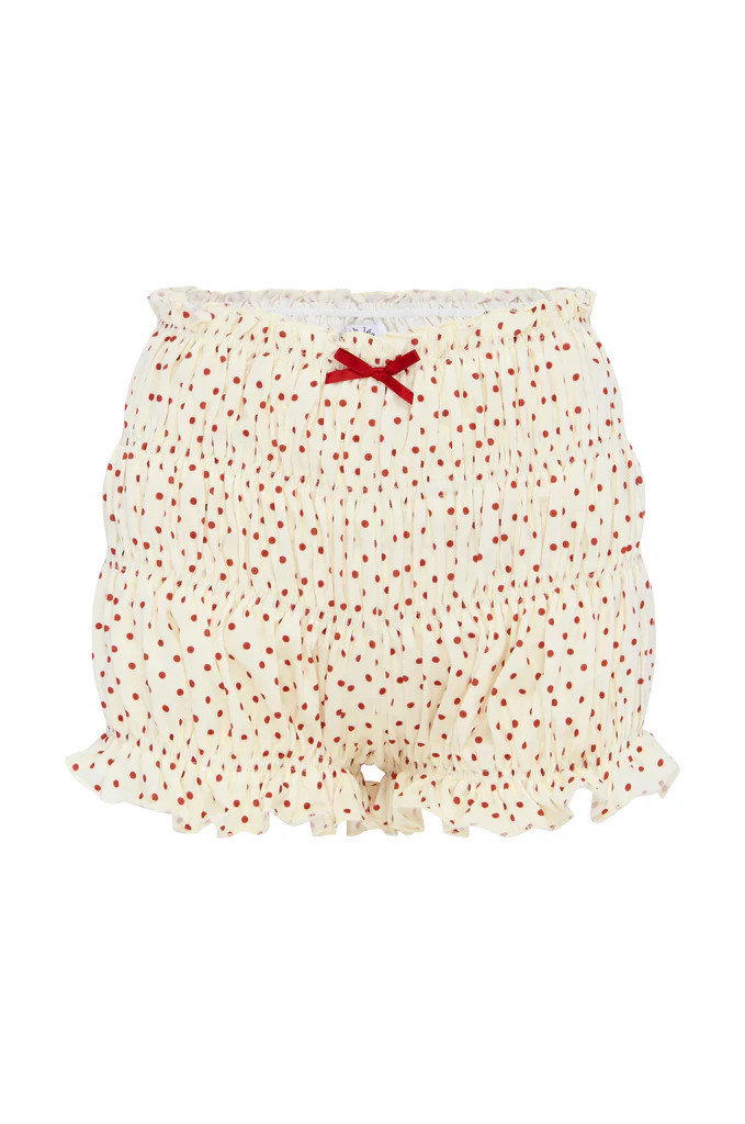 Bea Shorts | Cream Polka Dot | With Jean (US)