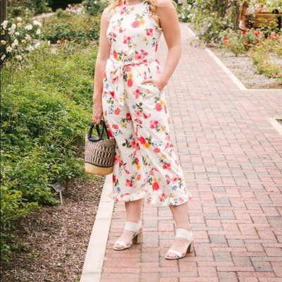 GAL MEETS GLAM floral   gal meets glam jumpsuit  | eBay | eBay US