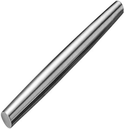 AMUZHI Smooth Seamless Stainless Steel Rolling Pin, 12.8Inch | Easy to clean food grade metal, id... | Amazon (US)