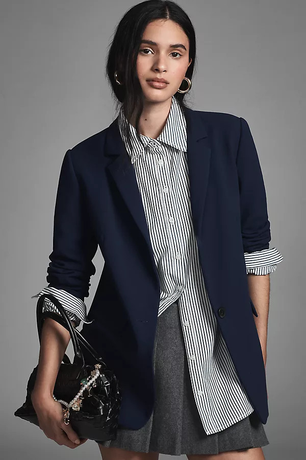 The Tessie Blazer by Maeve Jacket | Anthropologie (US)