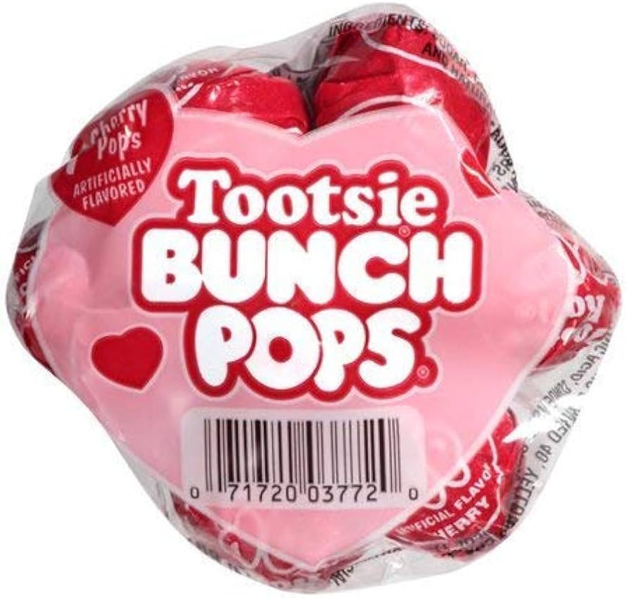 Tootsie Roll, Tootsie Bunch Pops With Card, 7 Count | Amazon (US)