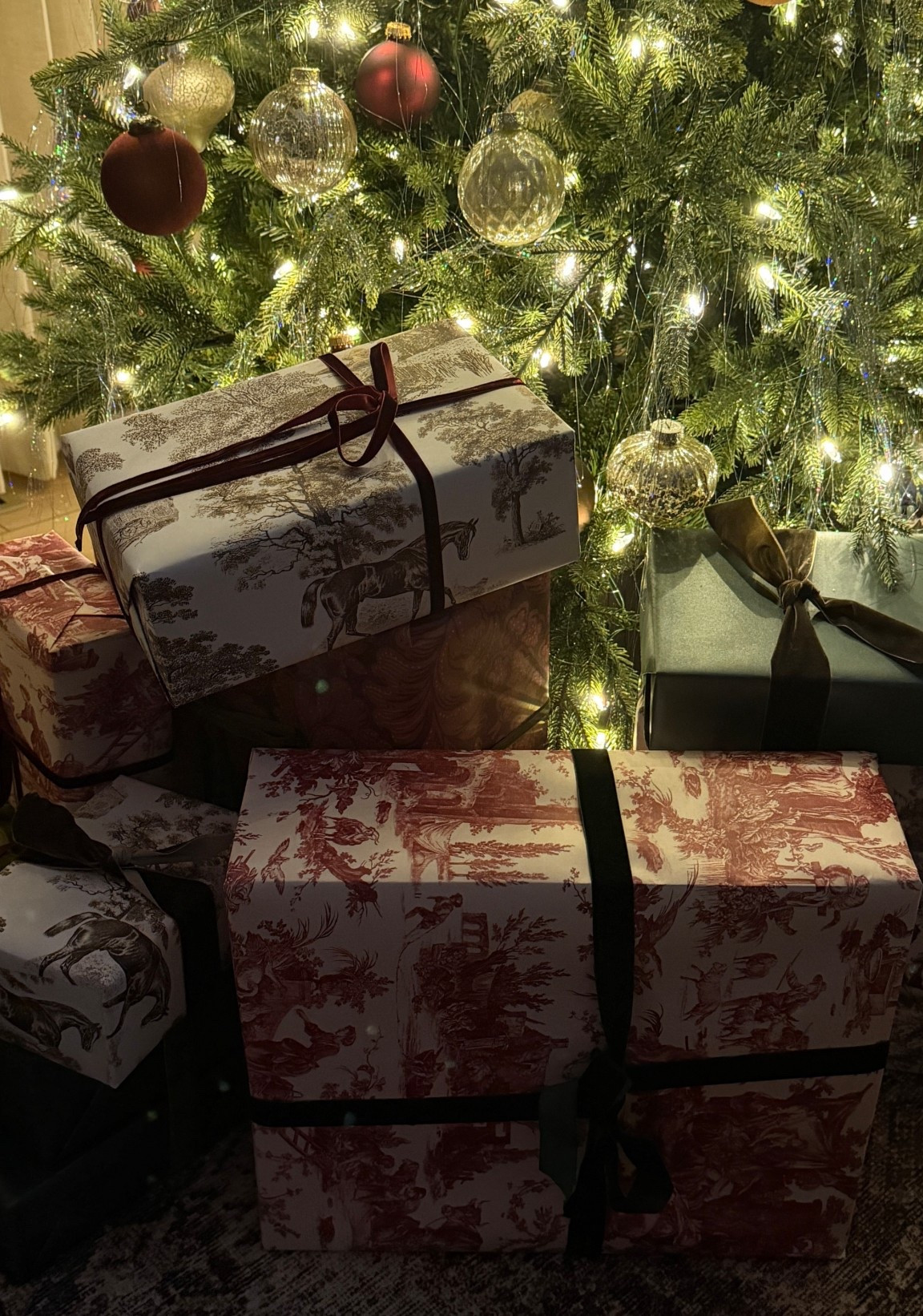 Christmas wrapping paper!  

#LTKHoliday #LTKHome