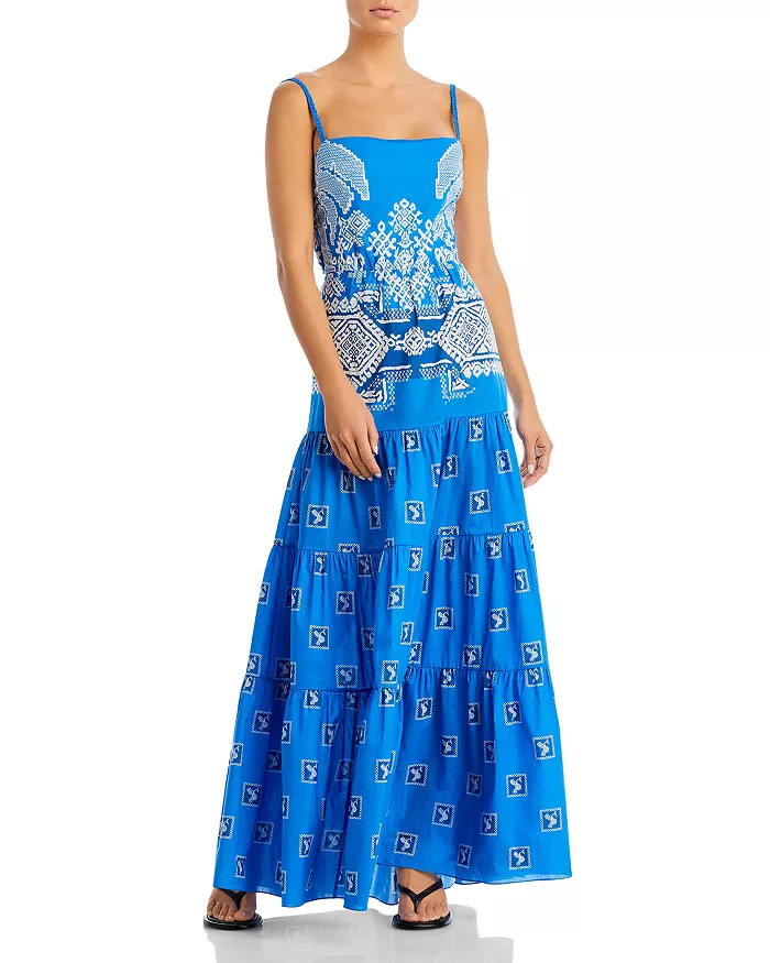 Amancay Cotton Printed Maxi Dress | Bloomingdale's (US)