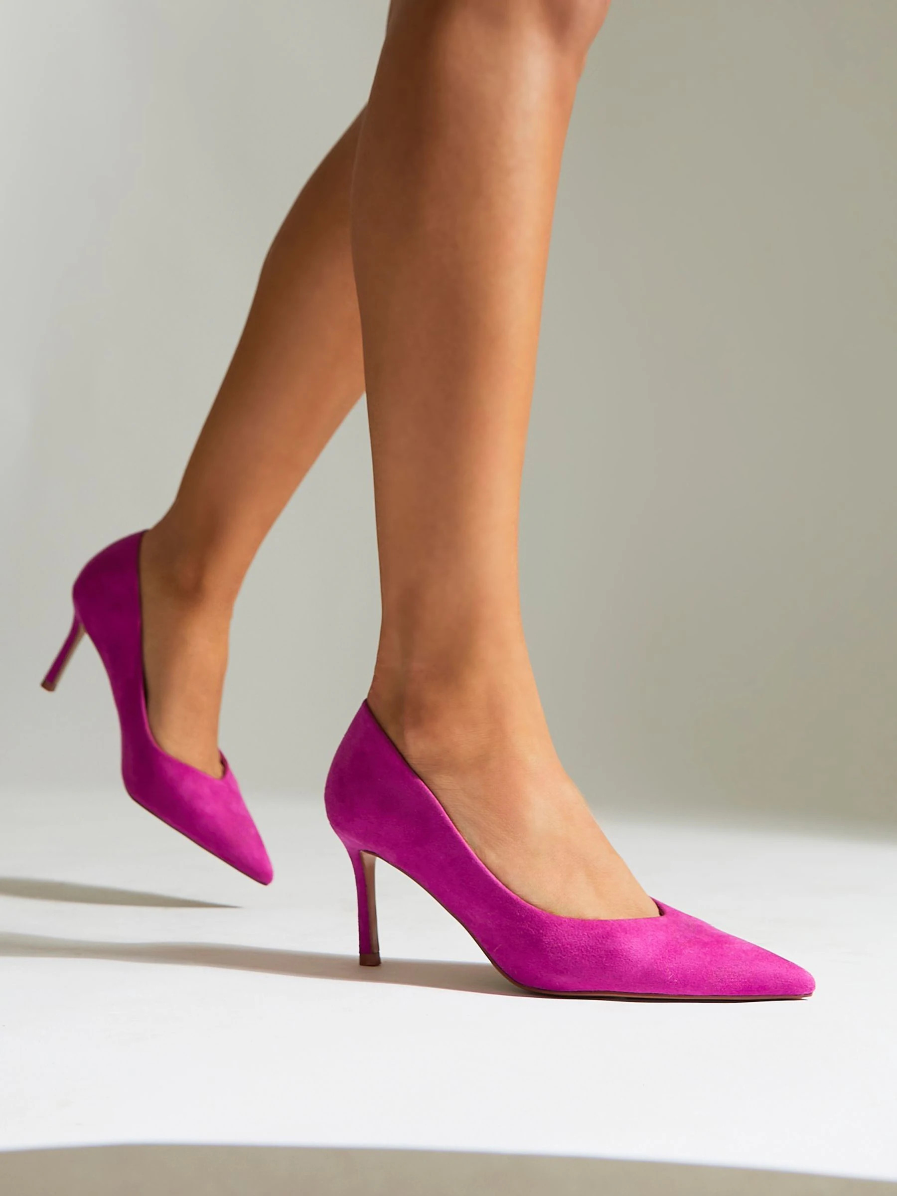 Linzi Classic V-Cut Vamp Court Shoes | Next US