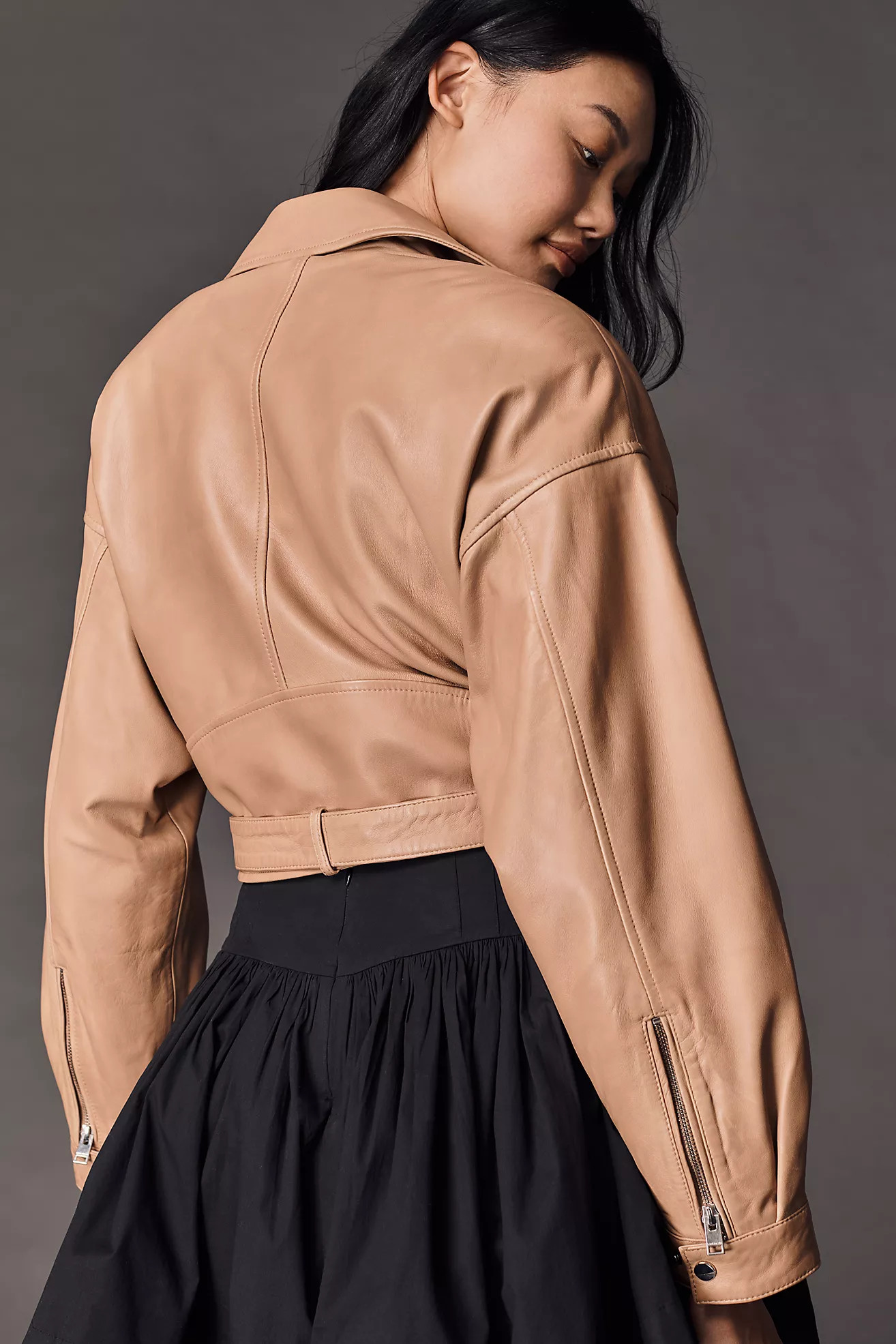 Lamarque Dylan 80's Leather Biker Jacket | Anthropologie (US)