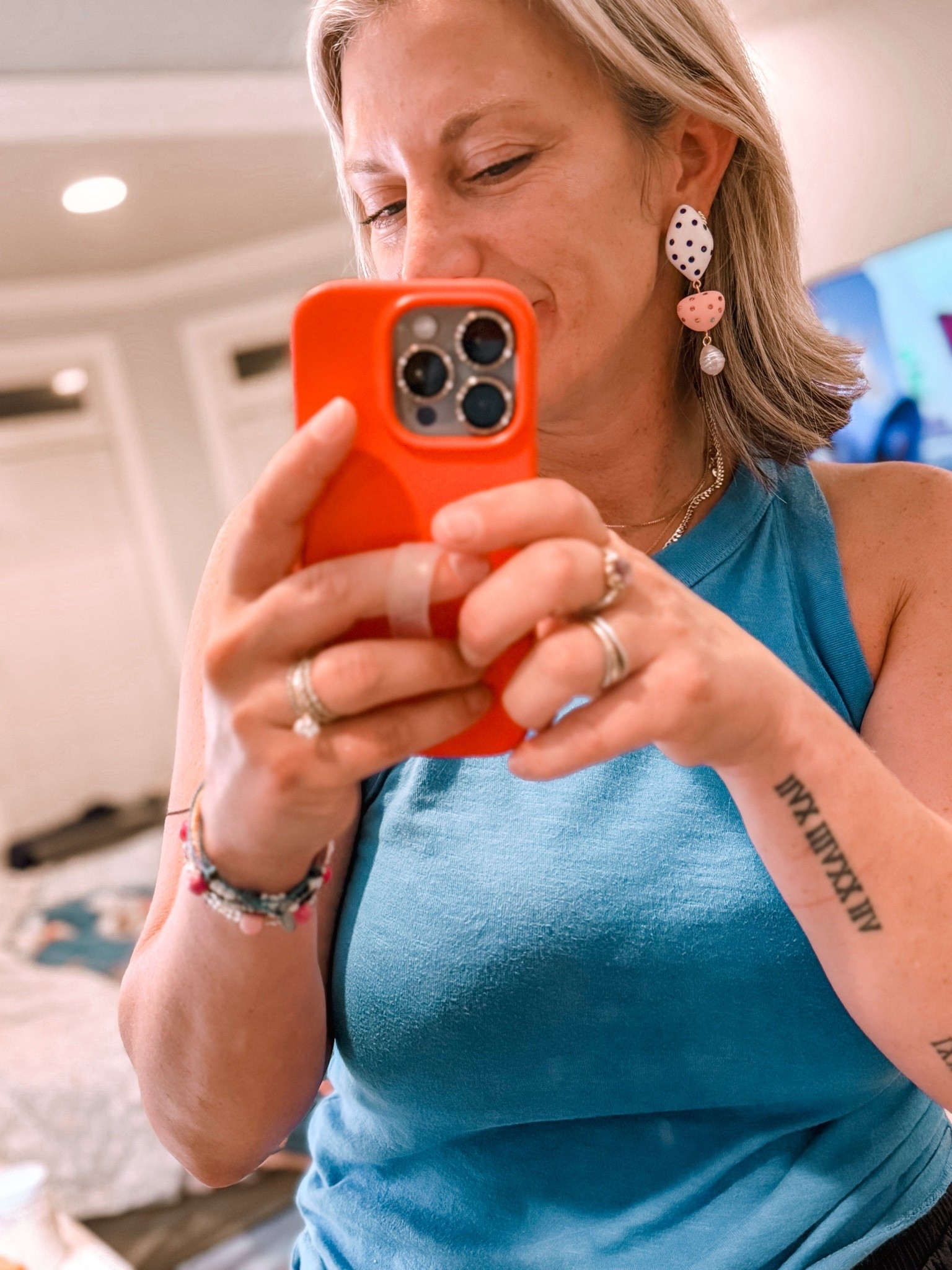 The cutest earrings to add a little more to a basic outfit! Stay comfy, stay cute!!

#LTKmomlife #LTKootd #LTKOver40