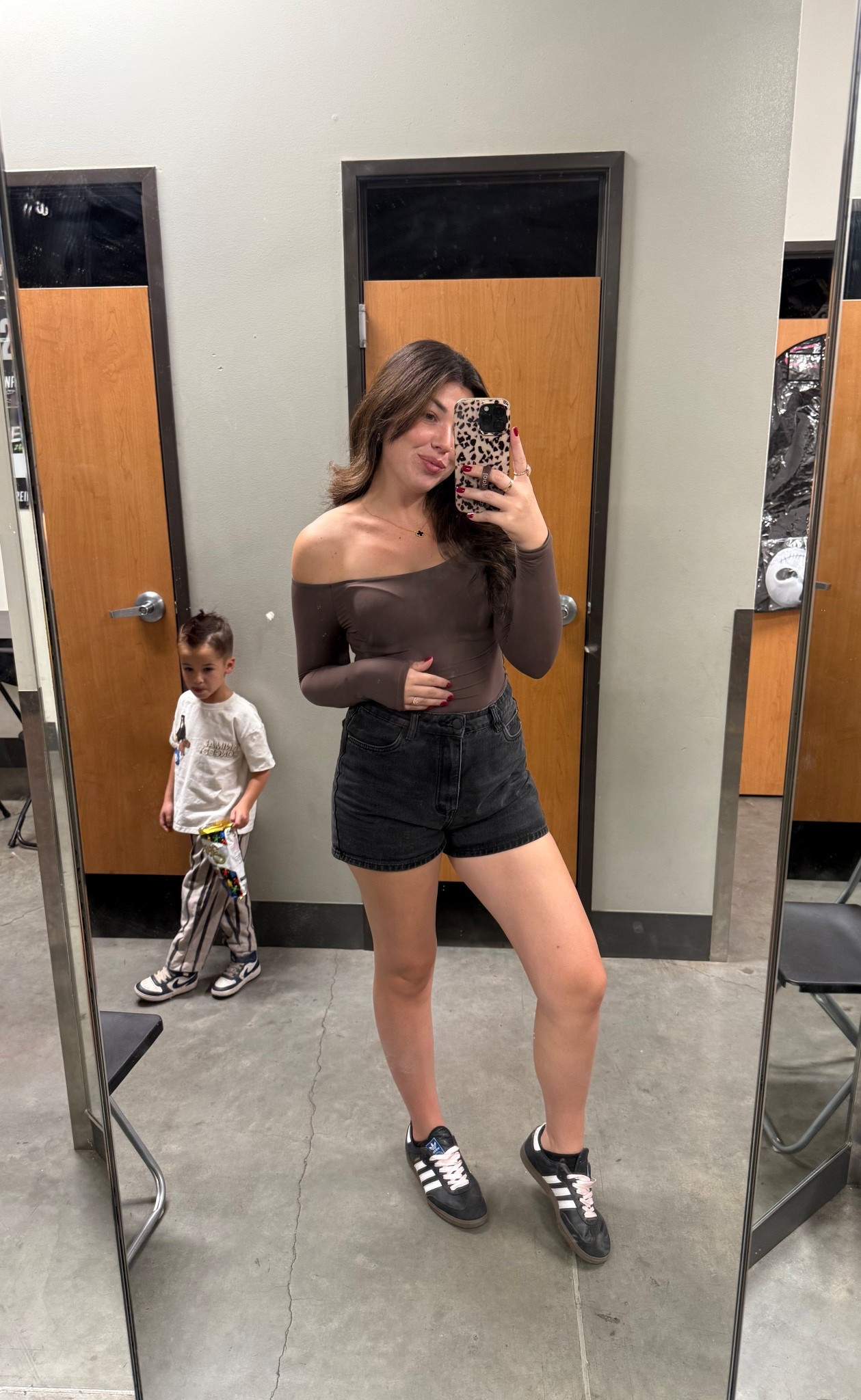 fall comfy vibes mama outfit for warmer days. 

#LTKFindsUnder50 #LTKSeasonal #LTKStyleTip