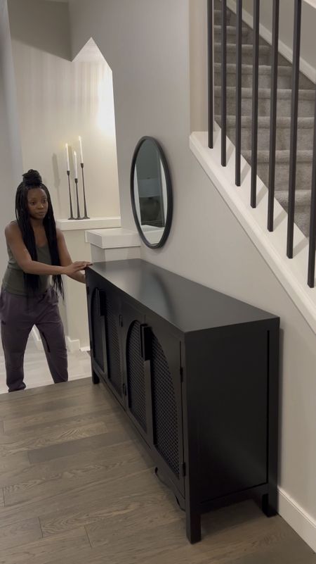 This piece has an amazing price 🎉 and now you can recreate this designer look with this gorgeous sideboard. It’s perfect for your dining area… use it as a buffet or for storing your dishes … it’s incredibly sturdy and can be used in bedrooms 🛏️ or as a tv stand! 🫶🏽☺️


#LTKstyletip #LTKVideo #LTKhome