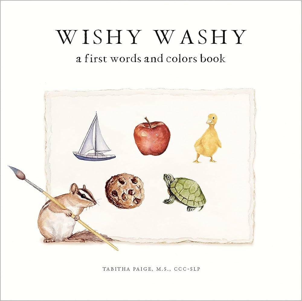 Wishy Washy: A Board Book of First Words and Colors for Growing Minds | Amazon (US)
