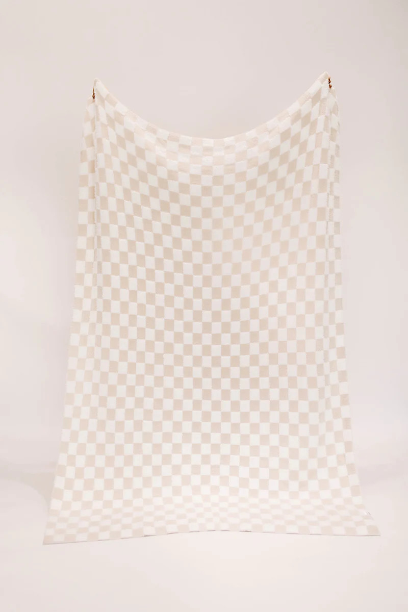 Sand Check Blanket (60*80) | Staykation