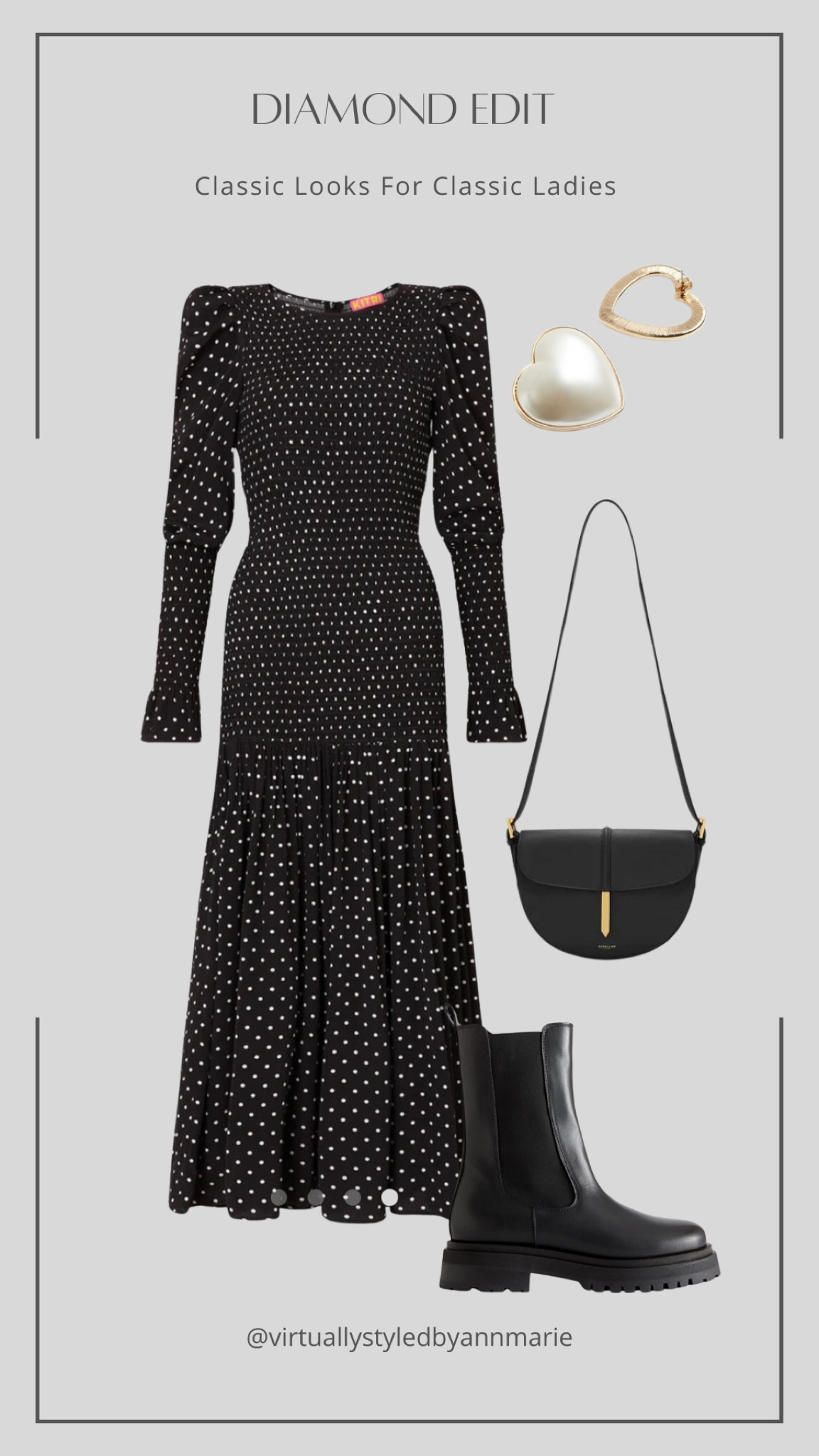 Polka Dot Dress & Boots 

#LTKover40 #LTKstyletip