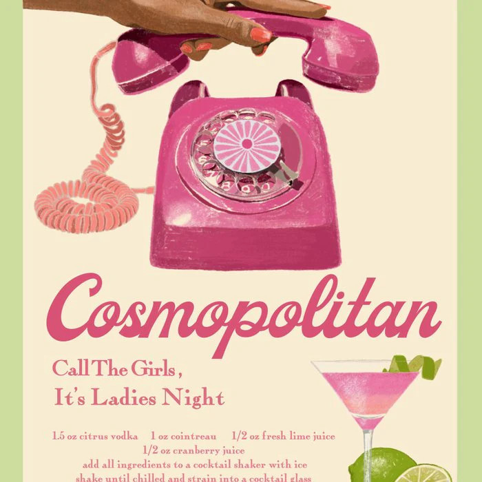 Cosmopolitan Poster by Jenny Liz Rome | Society6 | Society6