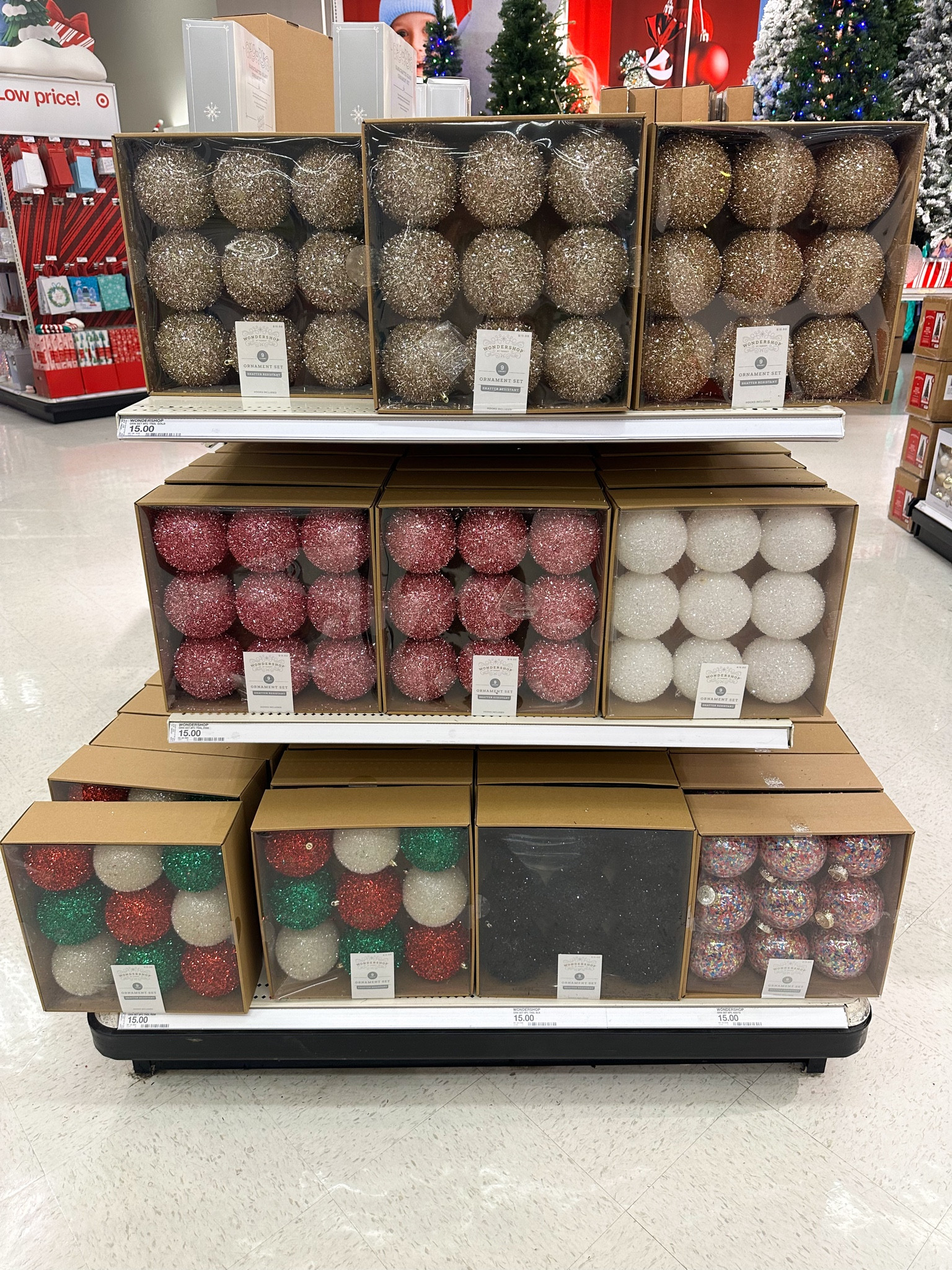 Here are all the colors these ornaments come in! So pretty! And shatterproof! 

#wondershop #targetornaments #shatterproofornaments #wondershoptarget #christmasdecor #targetchristmas 

#LTKSeasonal #LTKHoliday #LTKHome