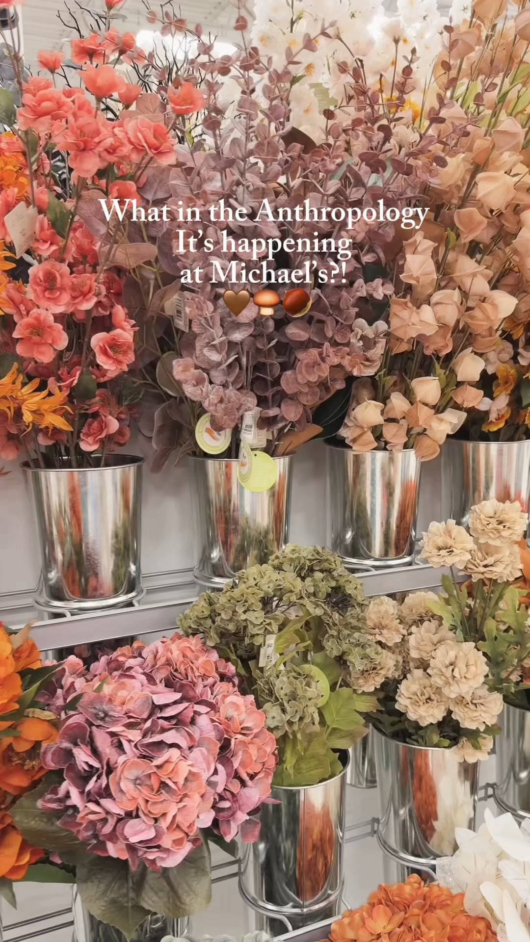 @Michaels stores dropped their new fall collection and it’s amazing!!! #falldecor