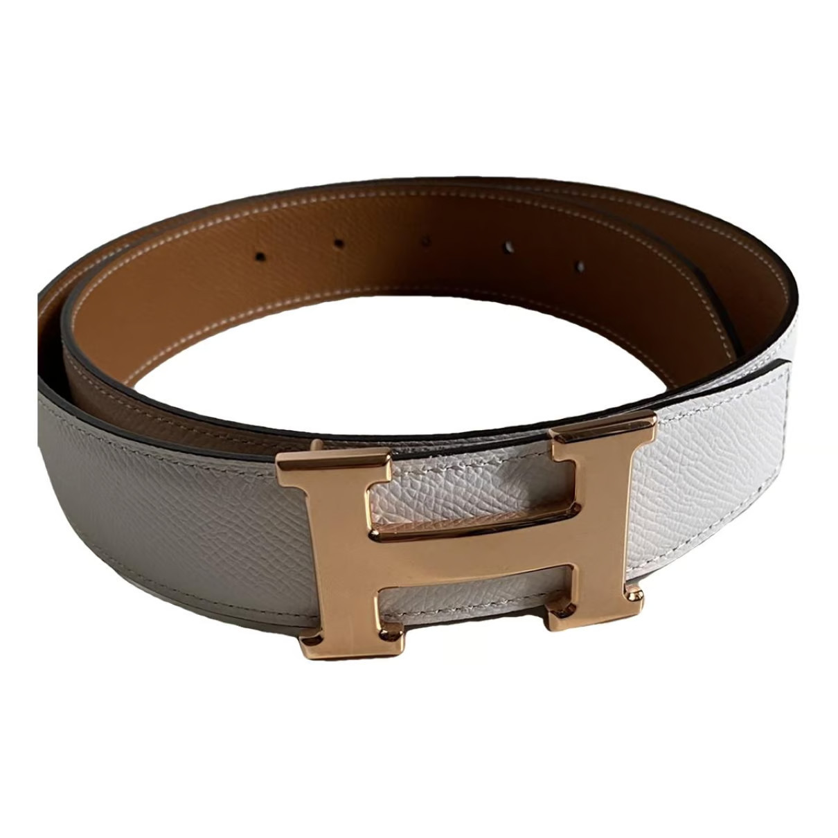 Hermès H leather belt | Vestiaire Collective (Global)