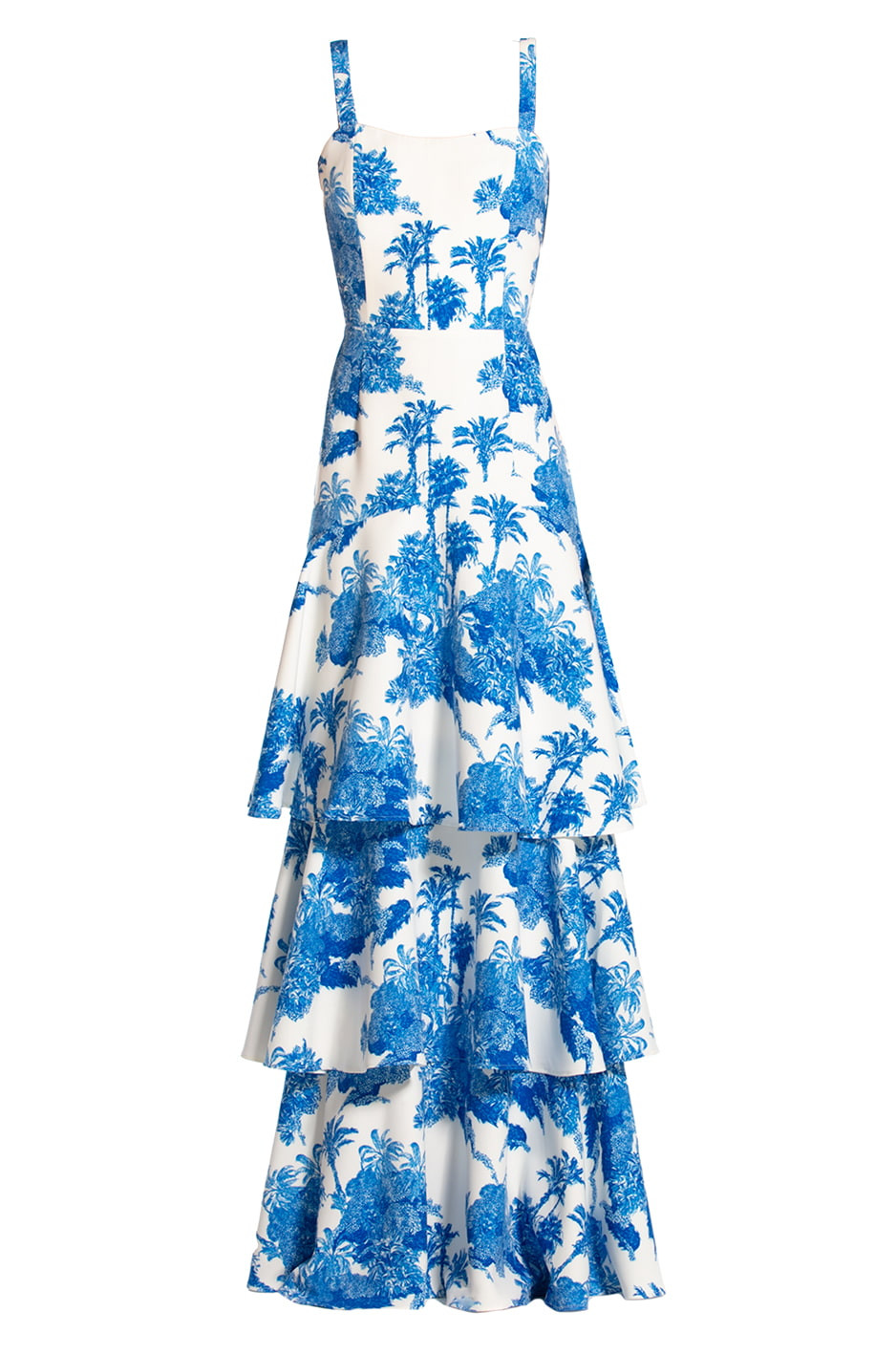 Torero Gown in Blue & White | Over The Moon