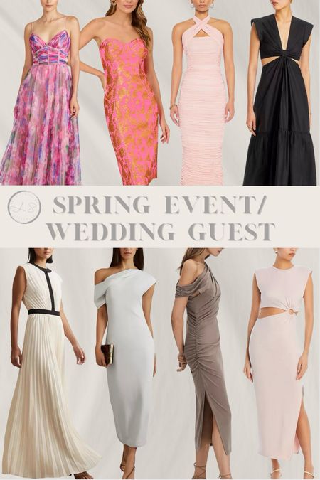 Love all of these dresses. 

Wedding guest, formal dress, spring event

#LTKWedding #LTKParties #LTKStyleTip