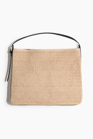H & M - Straw Shoulder Bag - Beige | H&M (US + CA)