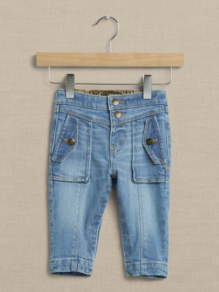 Barrel-Leg Utility Jean for Baby + Toddler | Banana Republic (US)