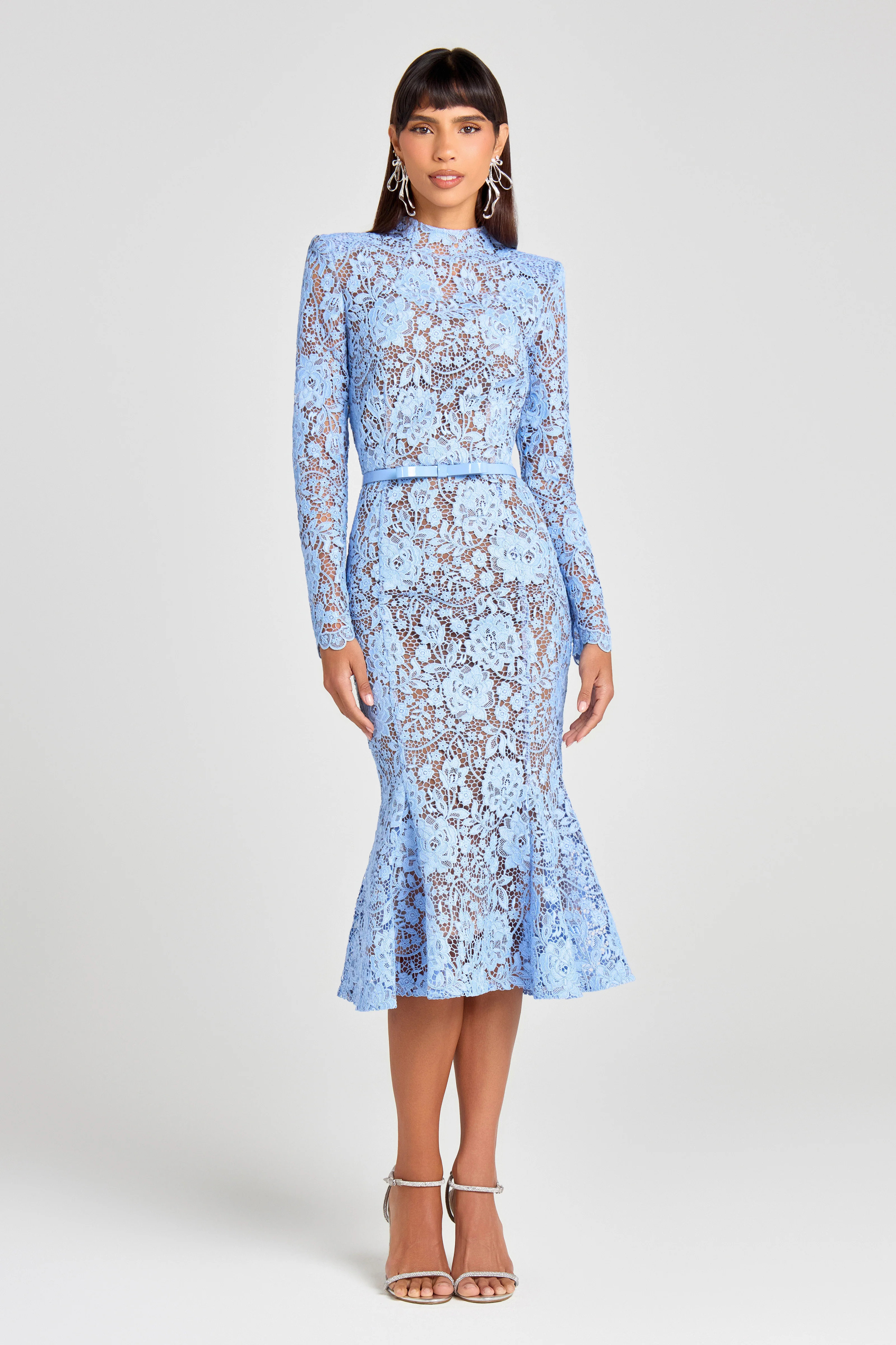 Juliette Blue Dress | Nadine Merabi