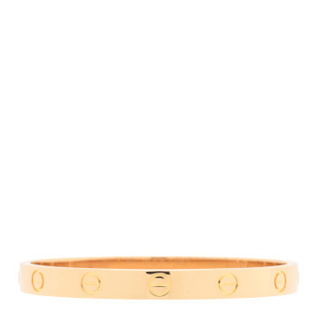 18K Yellow Gold LOVE Bracelet 16 | FASHIONPHILE (US)