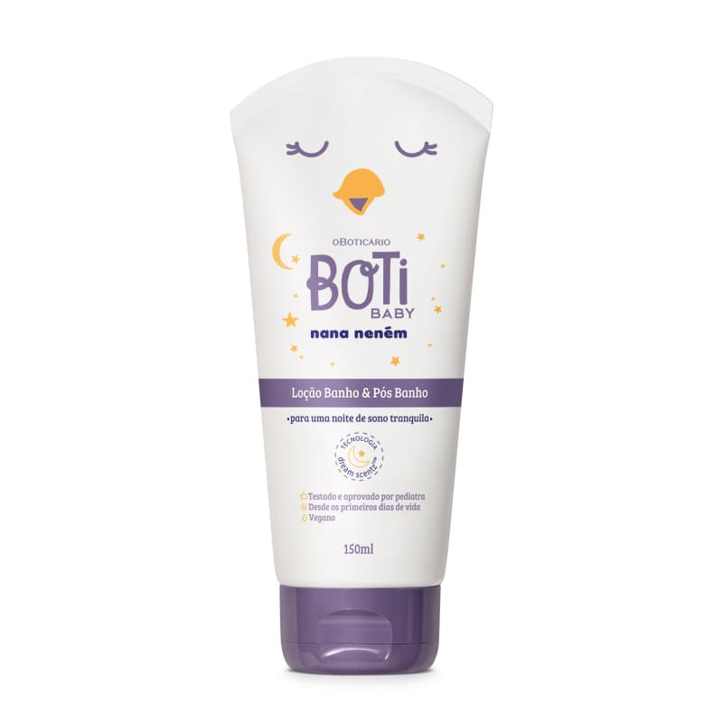 Loção Banho e Pós-Banho Boti Baby Nana Neném 150g | oBoticario (BR)