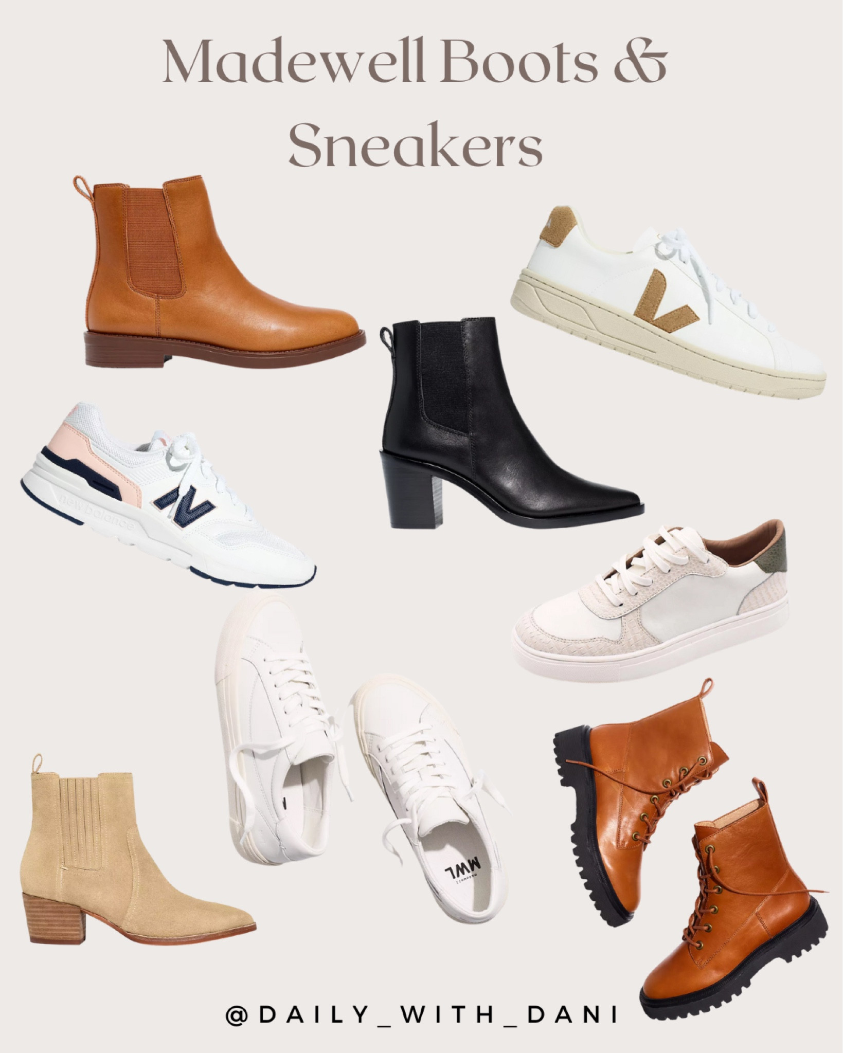 @madewell boots and sneakers. Veja show. Neutral boots. Leather Chelsea boots. Western suede boot  

#LTKshoecrush #LTKsalealert #LTKstyletip