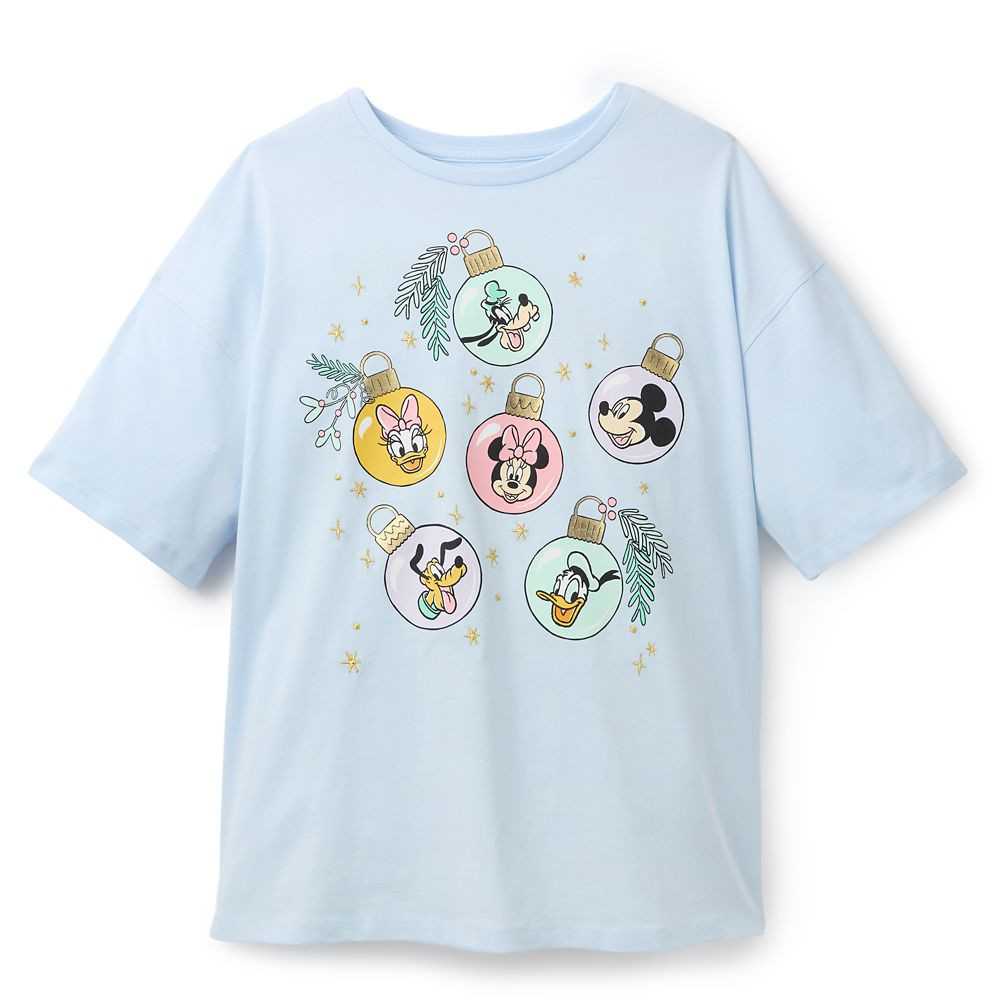 Mickey Mouse and Friends Ornament T-Shirt for Women | Disney Store