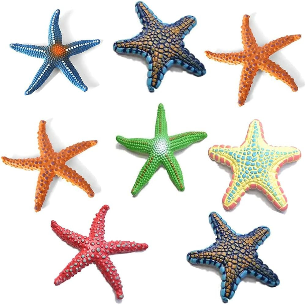 8 Pieces Big Diving Toys Pool Toy Starfish Sea Animals Sets Summer Toys Swimming，Diving Toys Se... | Amazon (US)