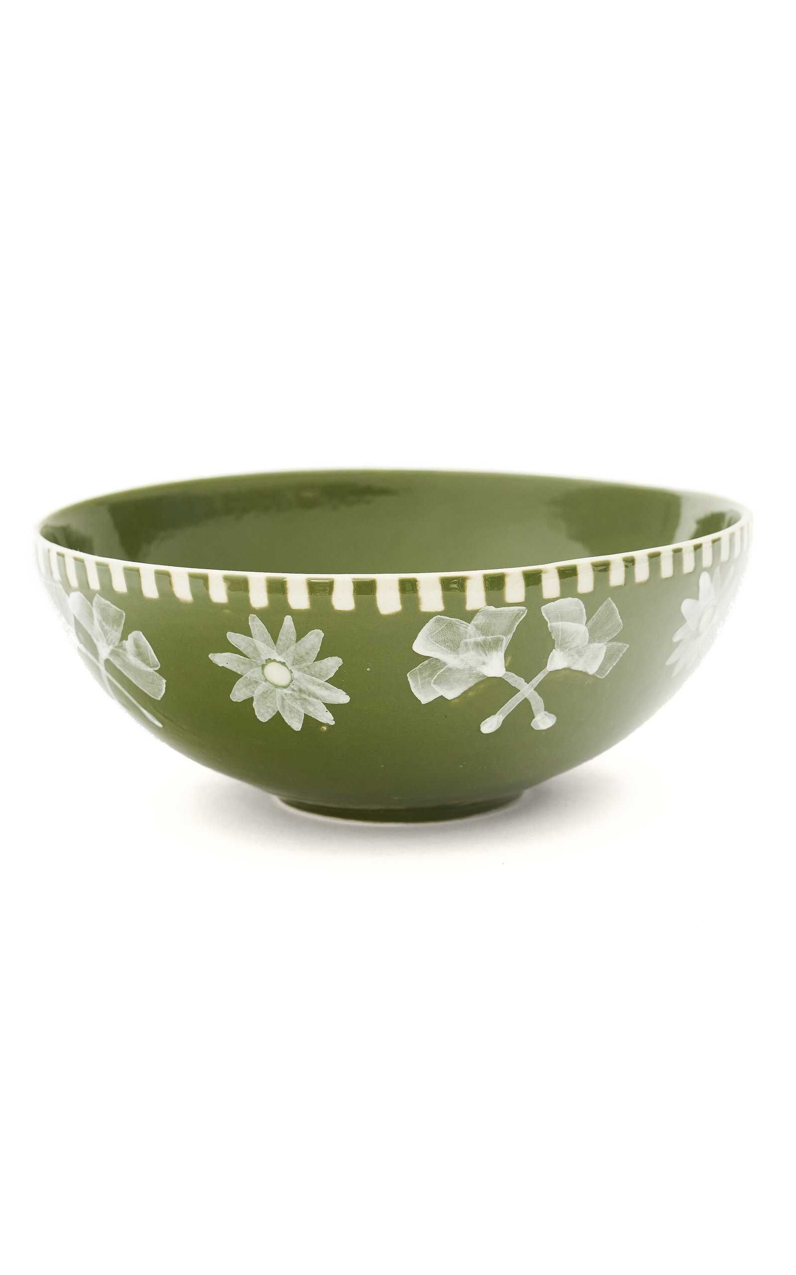 Handpainted Flower Bowl | Moda Operandi (Global)