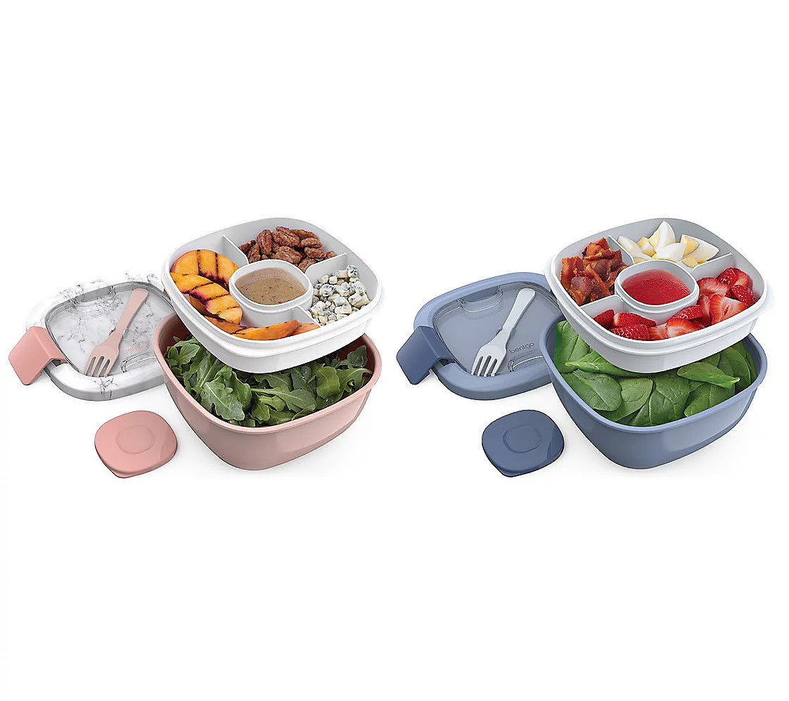 Bentgo Set of 2 Salad Containers | QVC