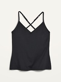 PowerSoft Strappy Shelf-Bra Tank Top for Women | Old Navy (US)