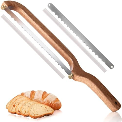 Bread Knife for Homemade Bread Sourdough, Sourdough Knife Slicer for Slicing, Bread Saw Cutter, W... | Amazon (US)
