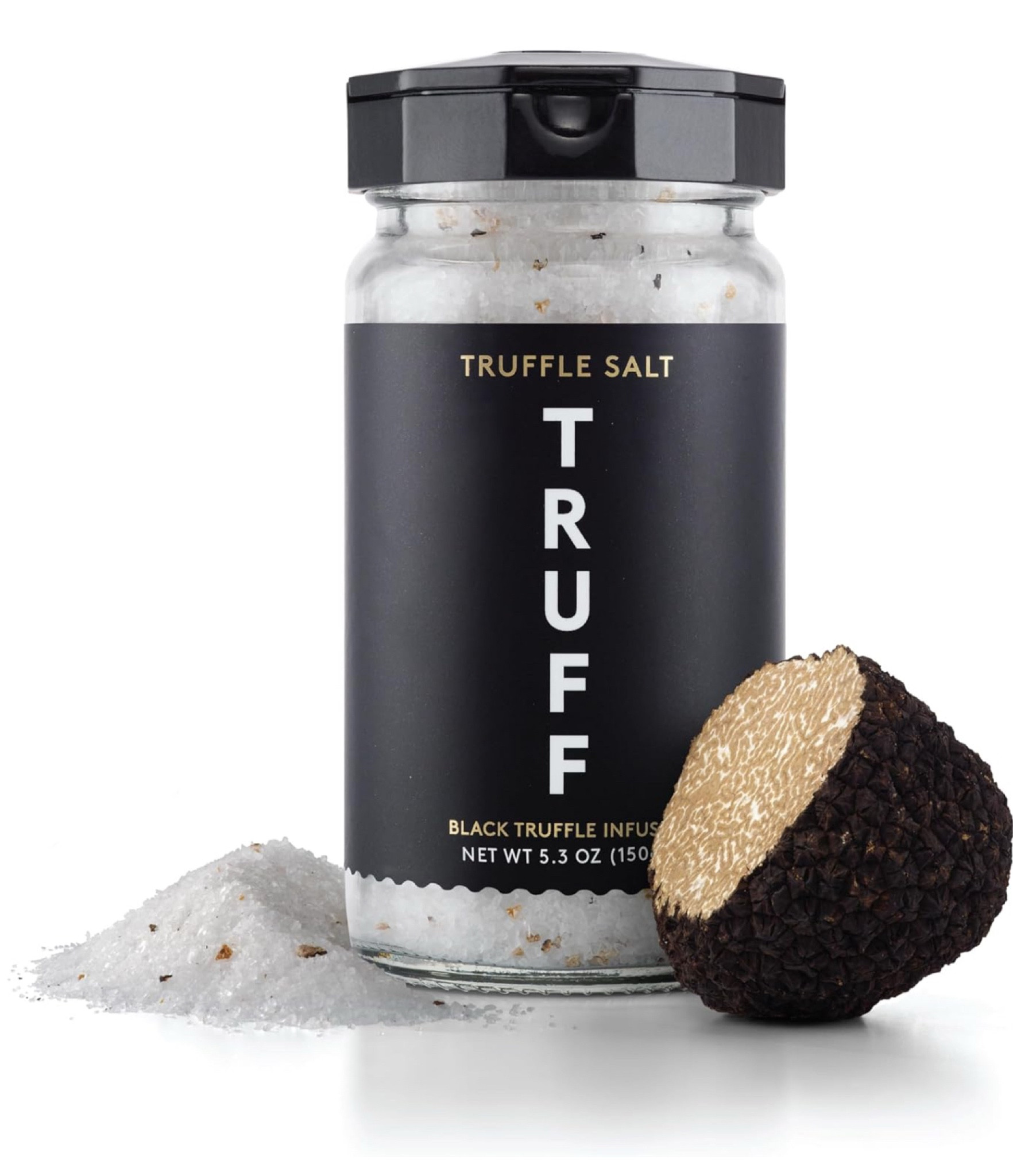 10% off 🎉

TRUFF Black Truffle Salt, Fine and Coarse Sea Salt, Dried Black Summer Truffles, Specialty Seasoning for A Truly Aromatic Flavor Experience, For the Finest Steaks or Unique Everyday Popcorn (5.3 oz)

#LTKHome #LTKSaleAlert
